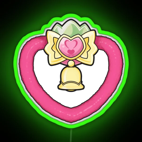 Tokyo Mew Mew Strawbell Bell RGB Neon Sign
