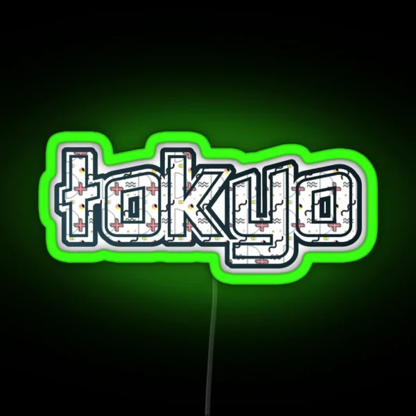 Tokyo RGB Neon Sign