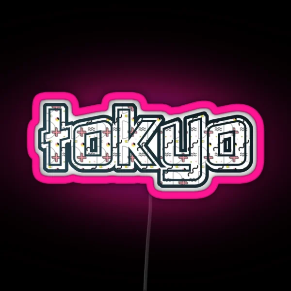 Tokyo RGB Neon Sign