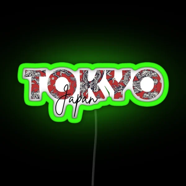 Tokyo RGB Neon Sign