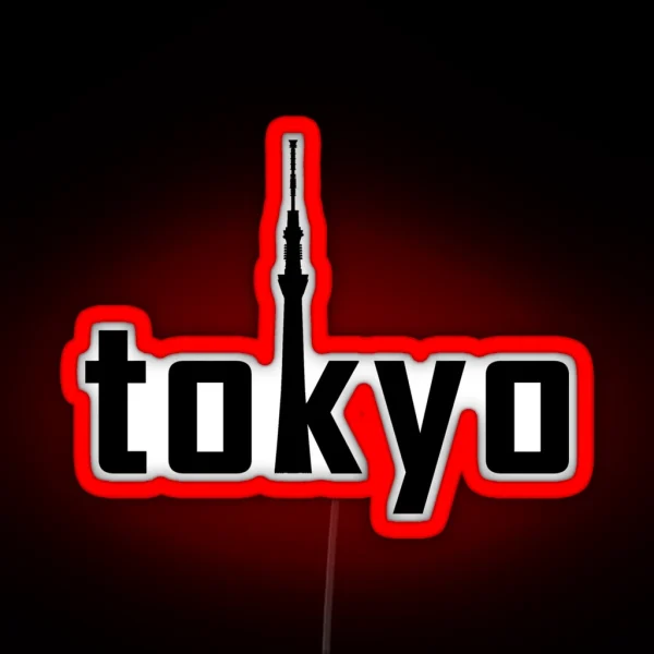 Tokyo RGB Neon Sign