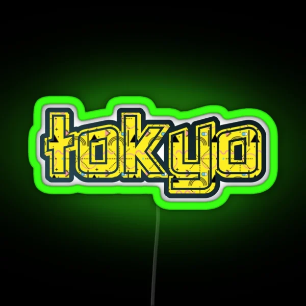 Tokyo RGB Neon Sign