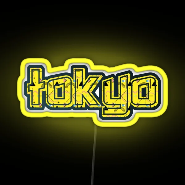 Tokyo RGB Neon Sign