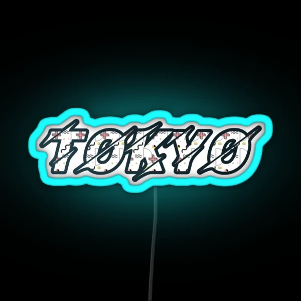 Tokyo RGB Neon Sign