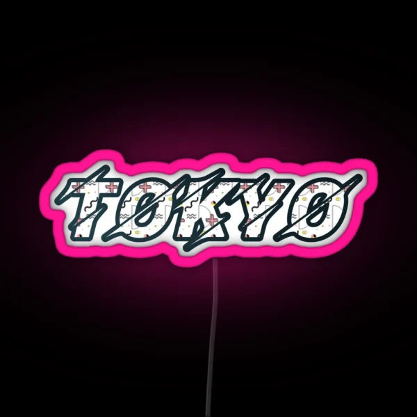 Tokyo RGB Neon Sign