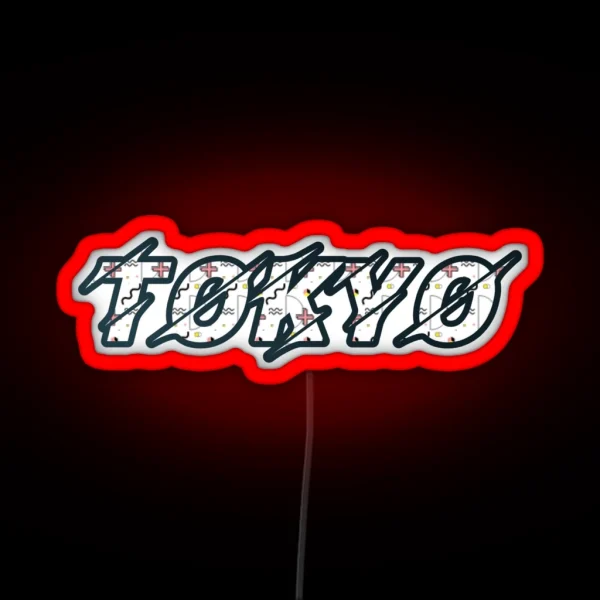 Tokyo RGB Neon Sign