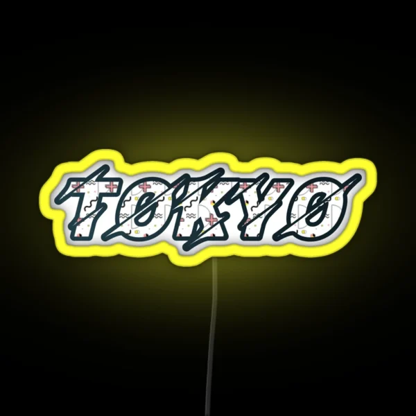 Tokyo RGB Neon Sign