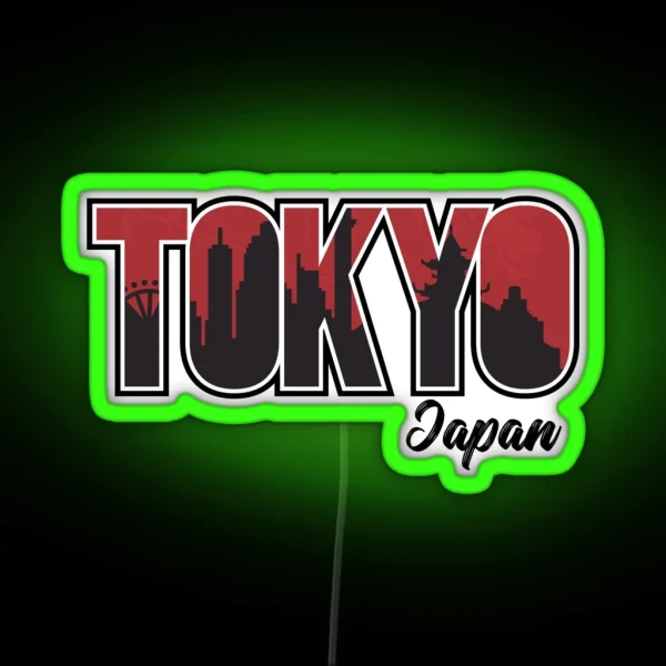 Tokyo RGB Neon Sign