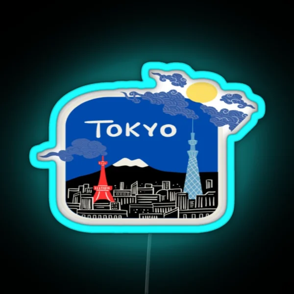 Tokyo RGB Neon Sign
