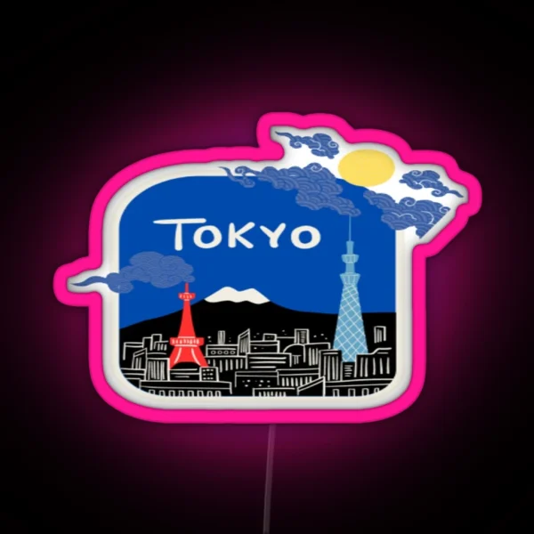 Tokyo RGB Neon Sign