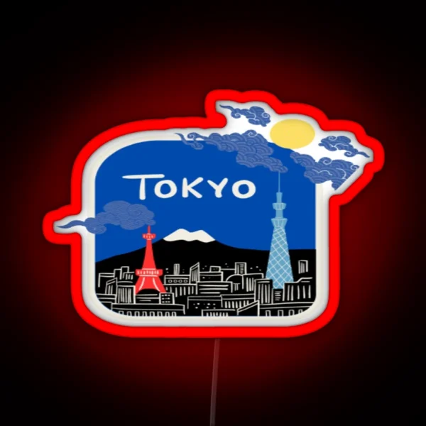Tokyo RGB Neon Sign