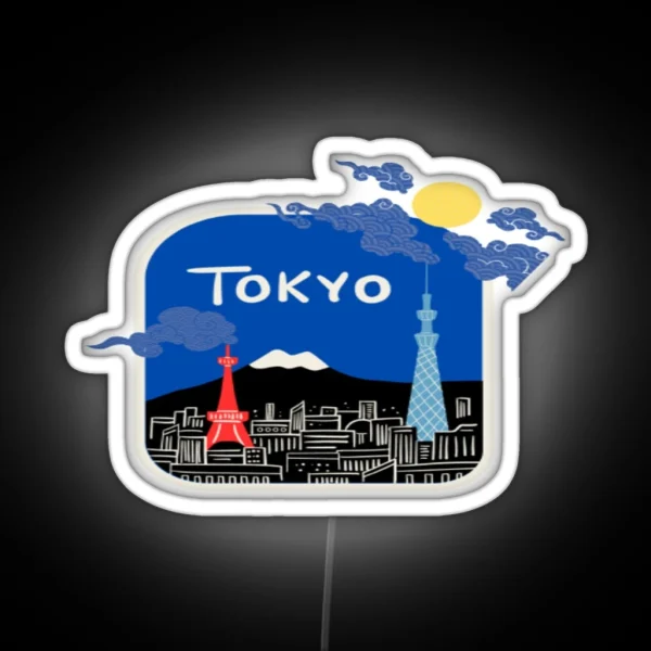 Tokyo RGB Neon Sign