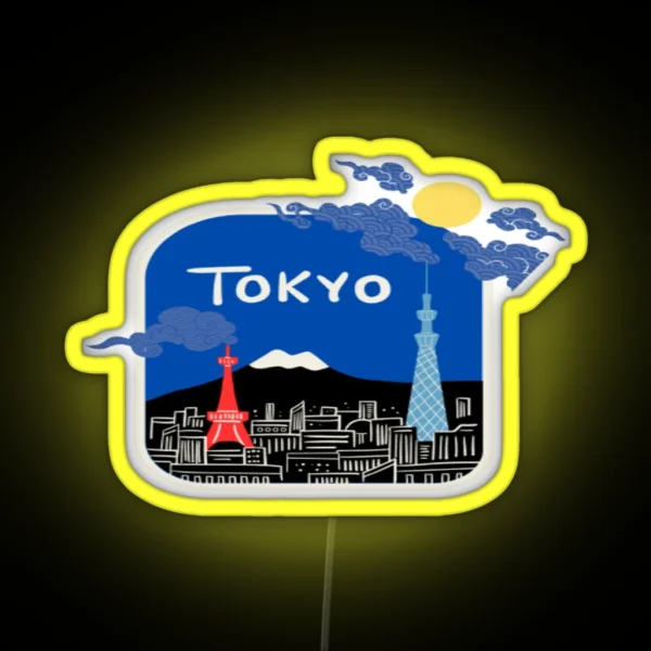 Tokyo RGB Neon Sign