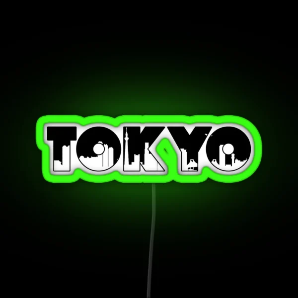 Tokyo RGB Neon Sign