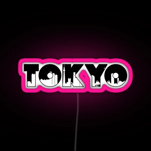 Tokyo RGB Neon Sign