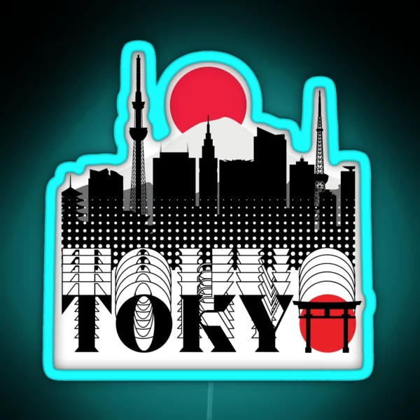 Tokyo RGB Neon Sign