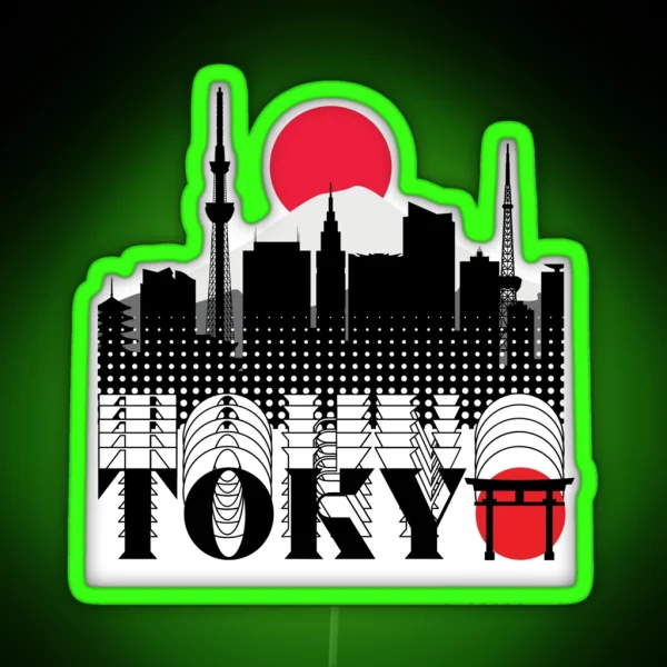 Tokyo RGB Neon Sign