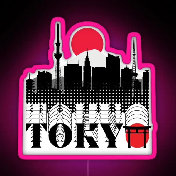 Tokyo RGB Neon Sign
