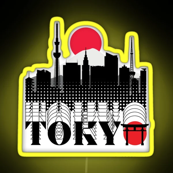 Tokyo RGB Neon Sign