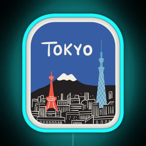 Tokyo RGB Neon Sign