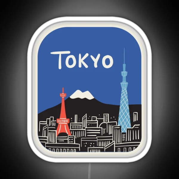Tokyo RGB Neon Sign