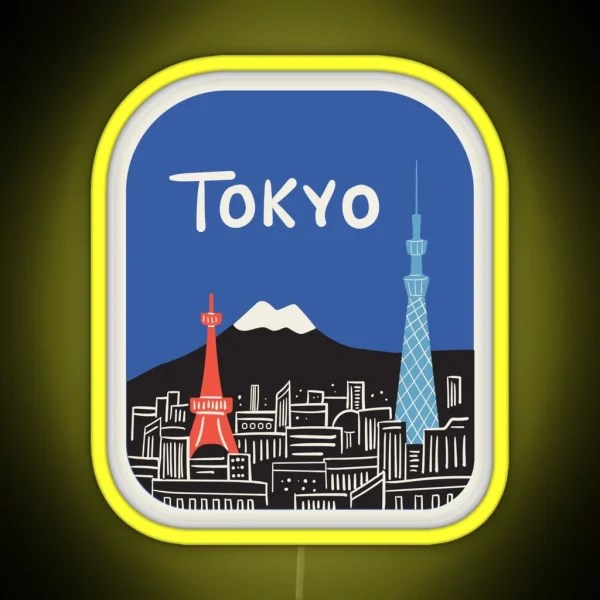 Tokyo RGB Neon Sign