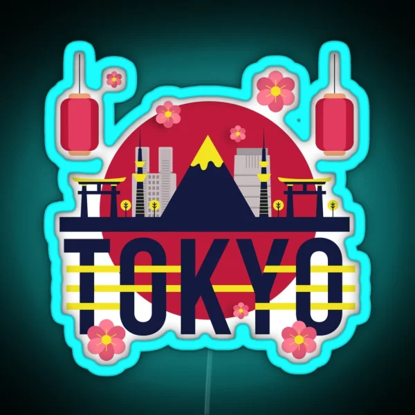 Tokyo Spirit RGB Neon Sign