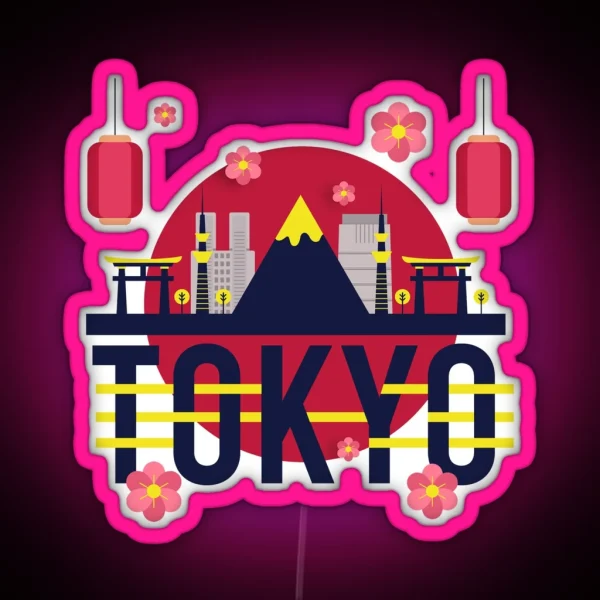 Tokyo Spirit RGB Neon Sign