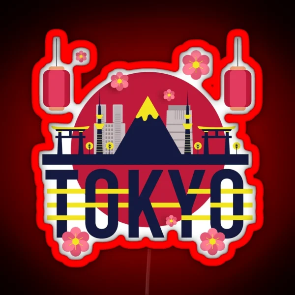 Tokyo Spirit RGB Neon Sign