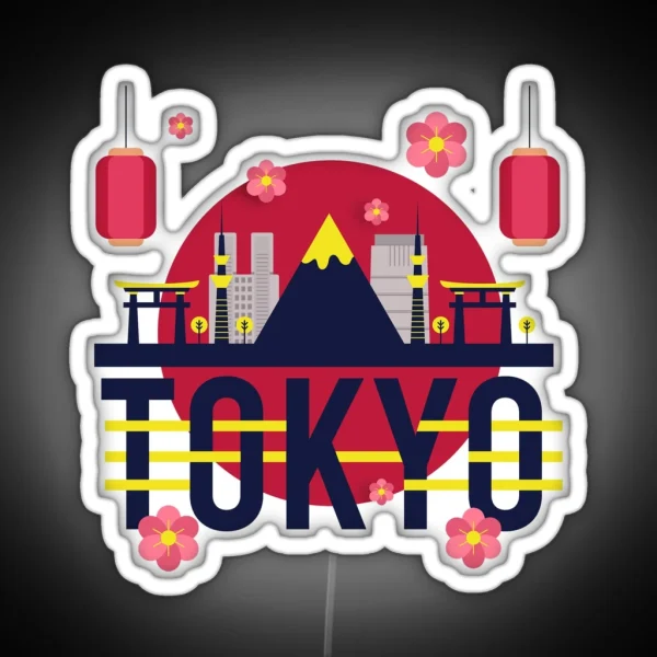 Tokyo Spirit RGB Neon Sign