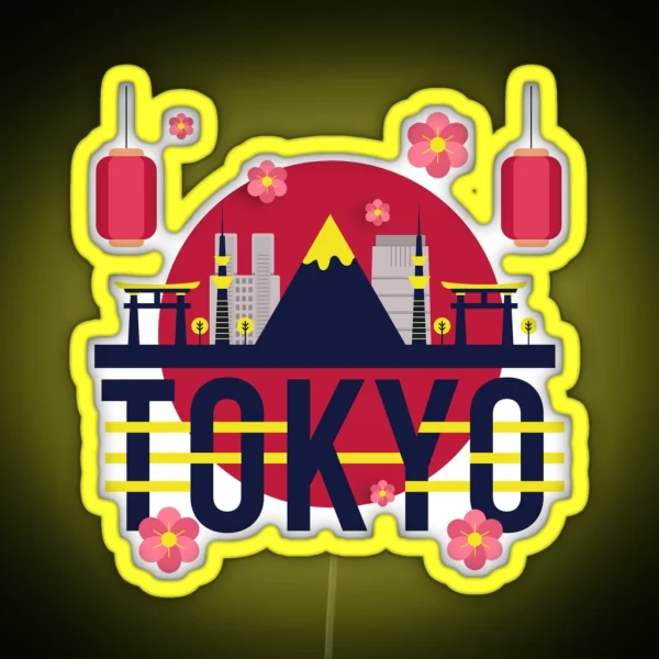 Tokyo Spirit RGB Neon Sign