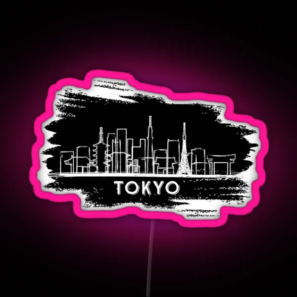 Tokyo Travel Gifts RGB Neon Sign