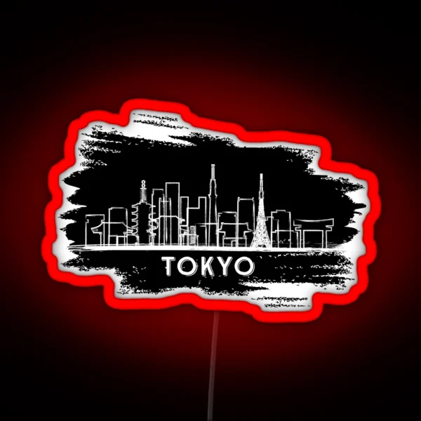 Tokyo Travel Gifts RGB Neon Sign