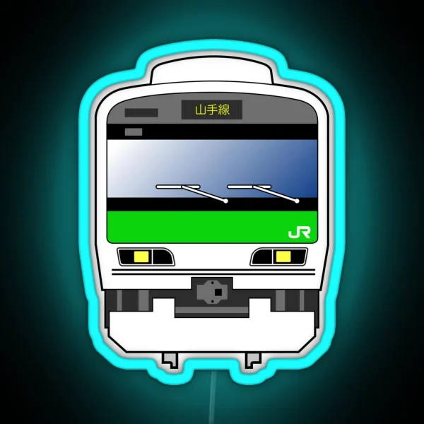 Tokyo Yamanote Line Train E231 500 Series RGB Neon Sign