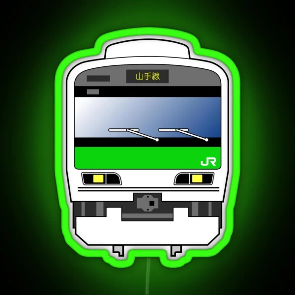Tokyo Yamanote Line Train E231 500 Series RGB Neon Sign