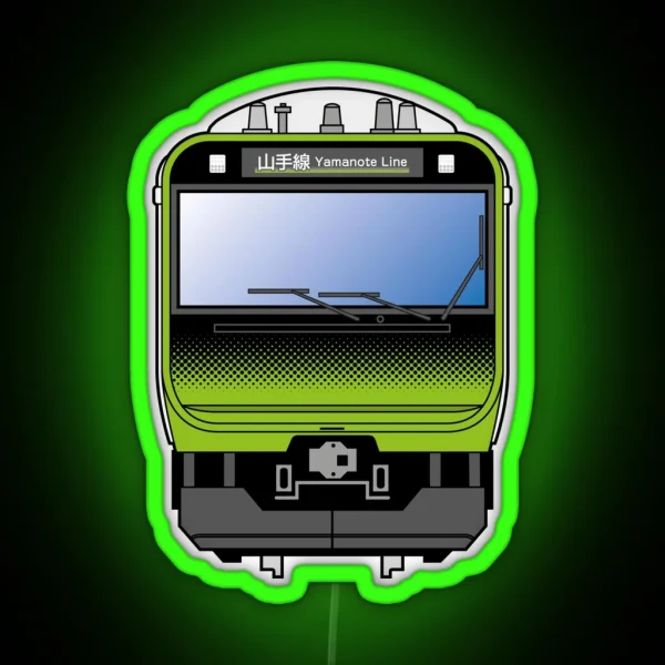 Tokyo Yamanote Line Train E235 RGB Neon Sign