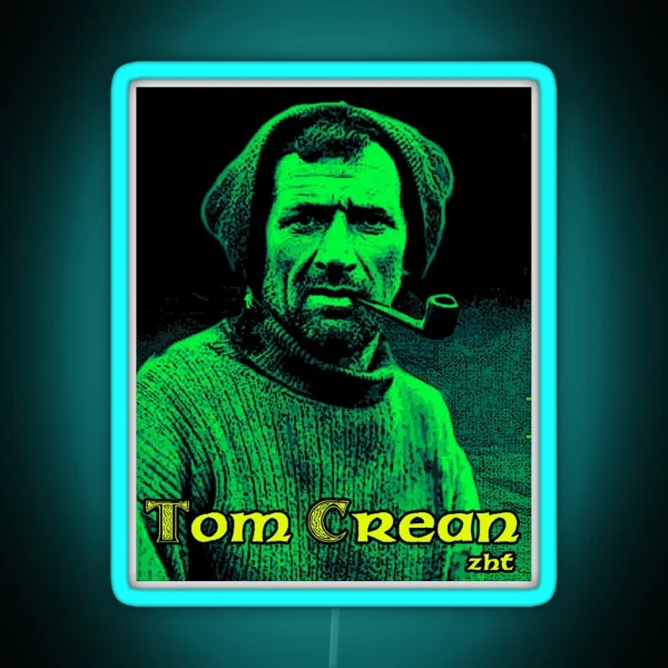 Tom Crean Explorer RGB Neon Sign