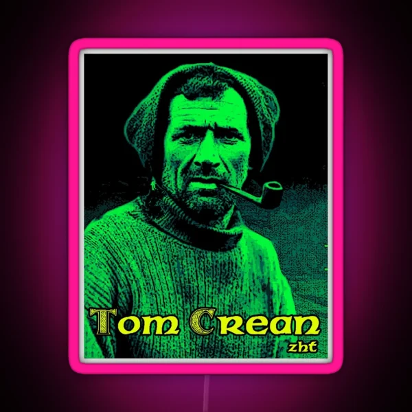 Tom Crean Explorer RGB Neon Sign