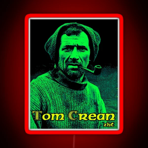 Tom Crean Explorer RGB Neon Sign