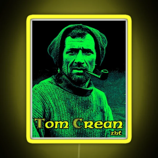Tom Crean Explorer RGB Neon Sign