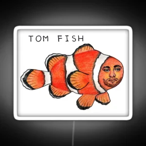 Tom Fish RGB Neon Sign