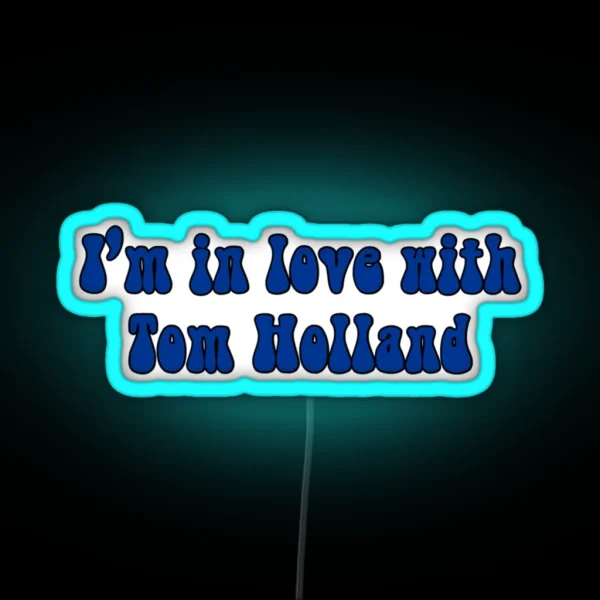 Tom Holland Lover RGB Neon Sign