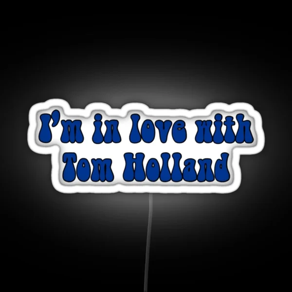 Tom Holland Lover RGB Neon Sign