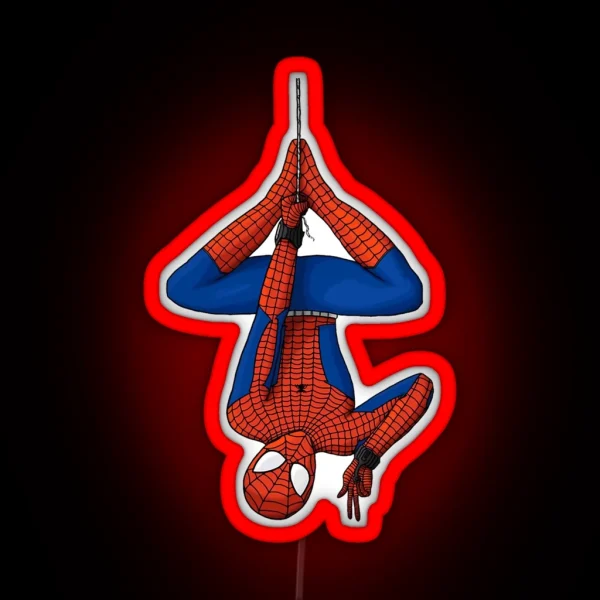 Tom Holland Spidey Depend RGB Neon Sign