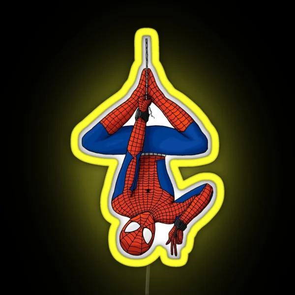 Tom Holland Spidey Depend RGB Neon Sign