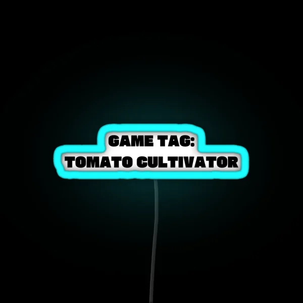 Tomato Cultivator Cloy RGB Neon Sign