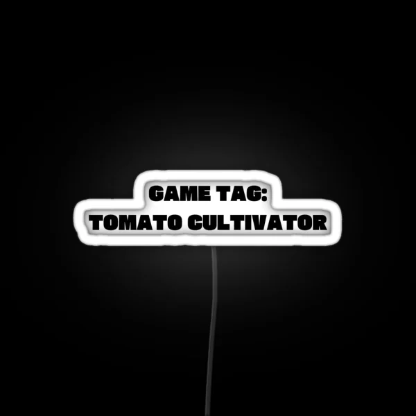 Tomato Cultivator Cloy RGB Neon Sign