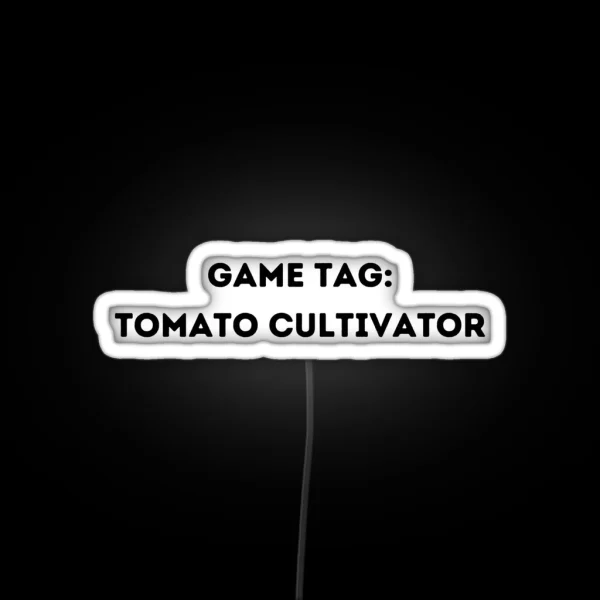 Tomato Cultivator Cloy RGB Neon Sign