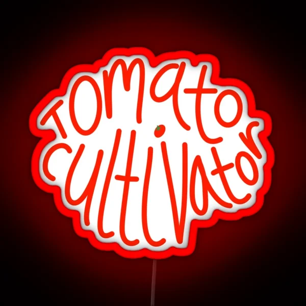 TOMATO CULTIVATOR RGB Neon Sign