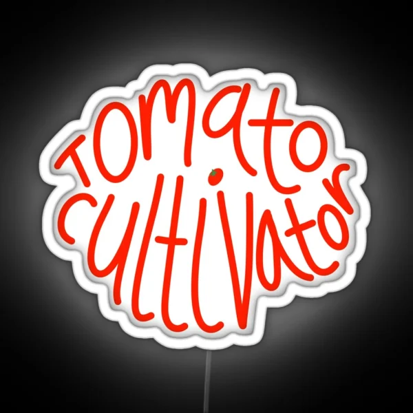 TOMATO CULTIVATOR RGB Neon Sign